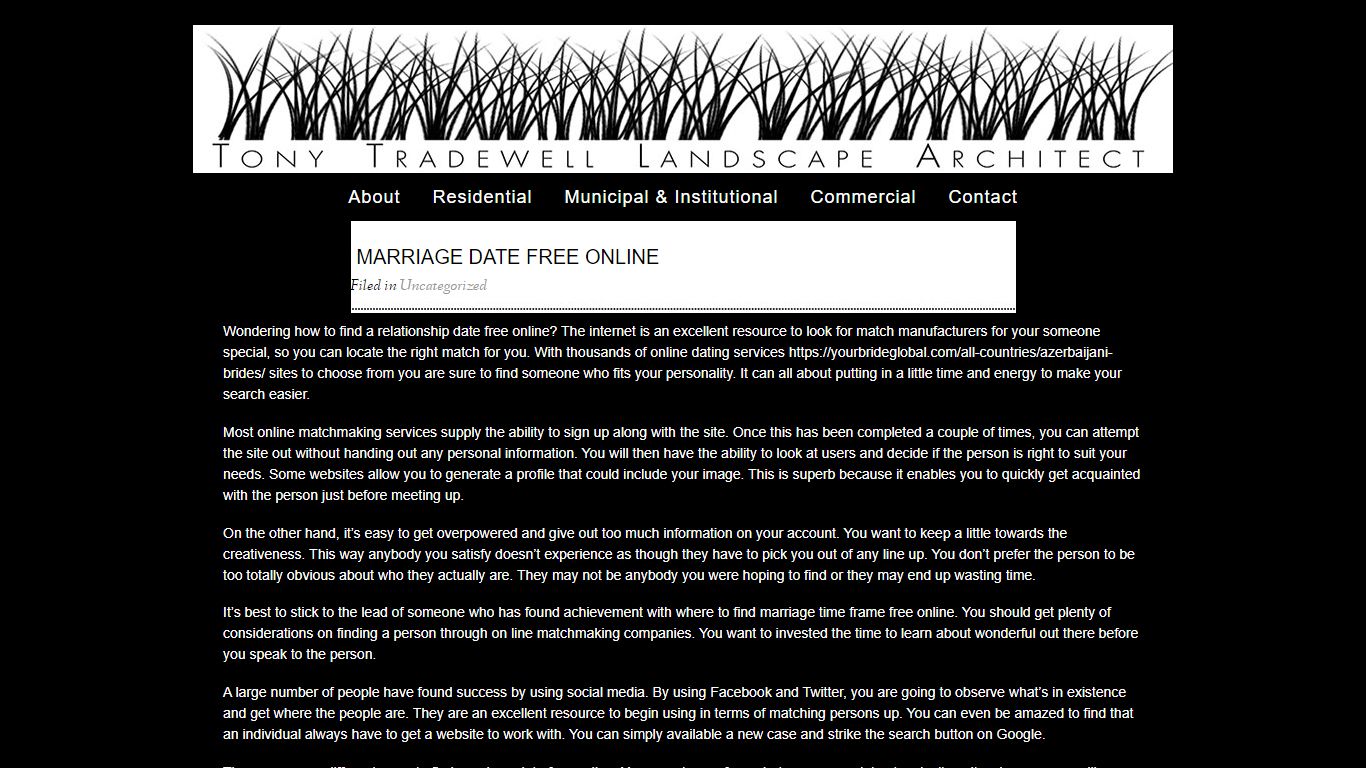How to get Marriage Date Free Online » tonytradewell